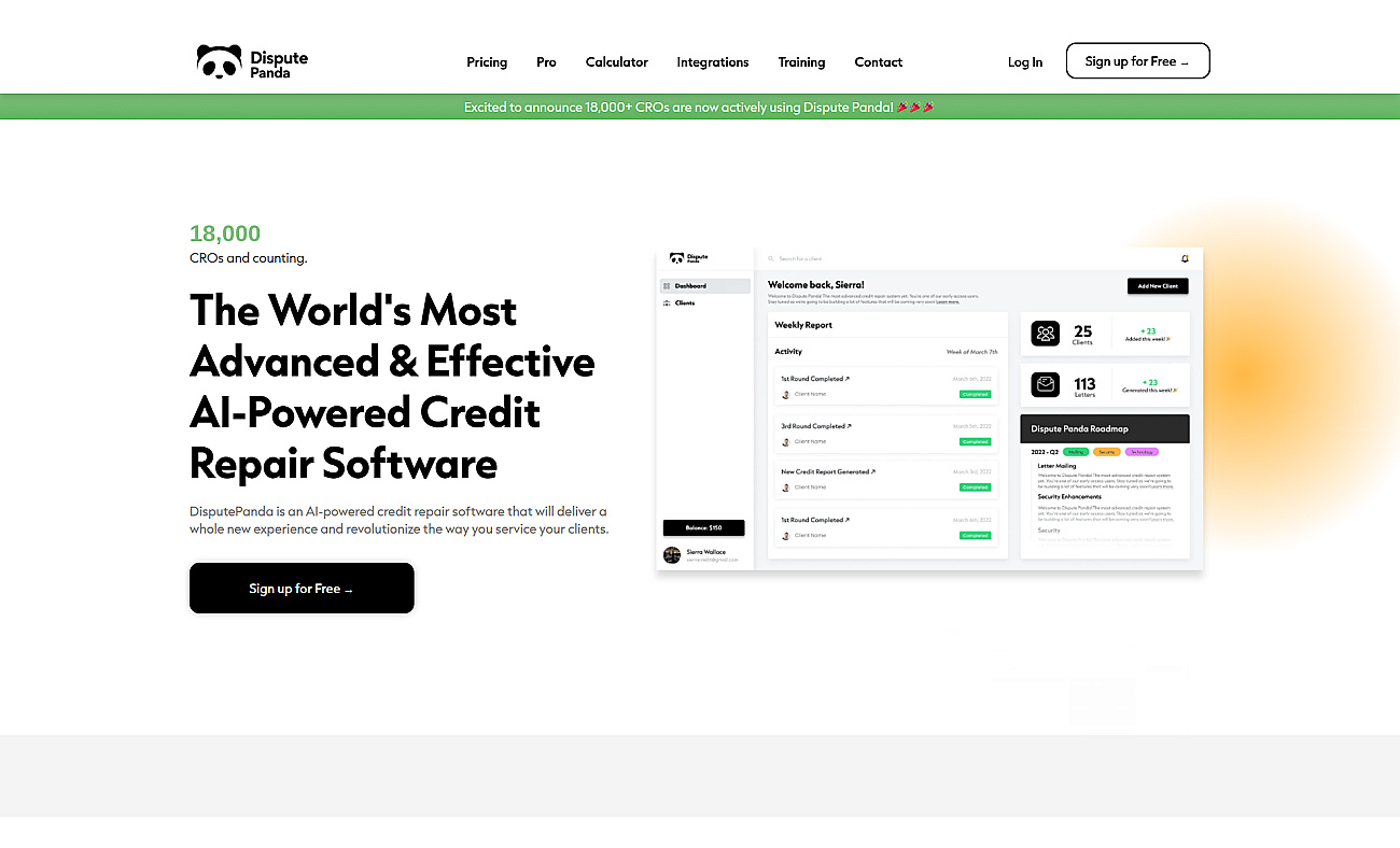 Dispute Panda screenshot