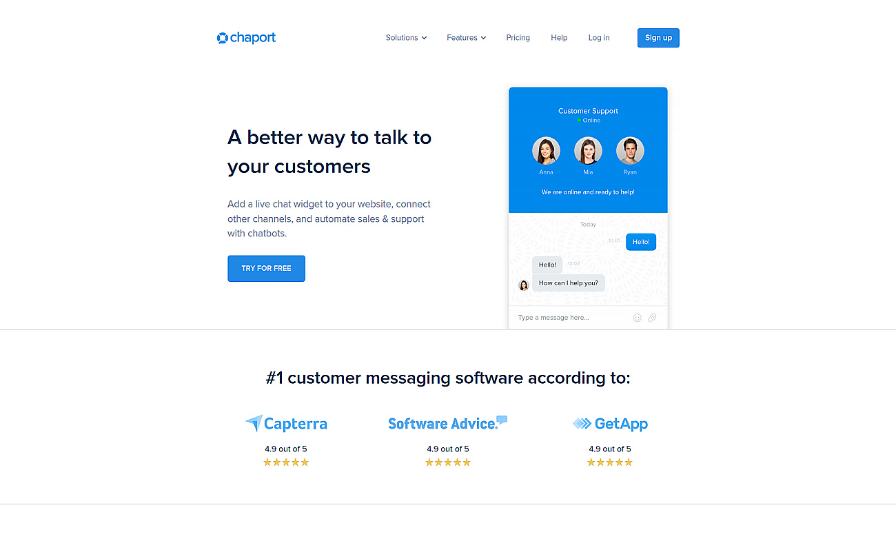 Chaport screenshot