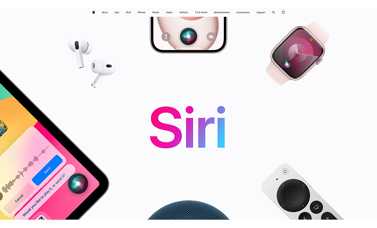 Siri screenshot