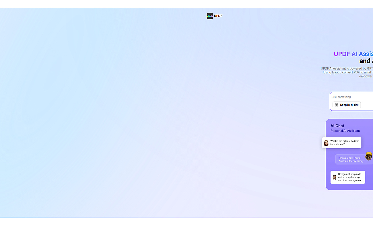 UPDF AI screenshot