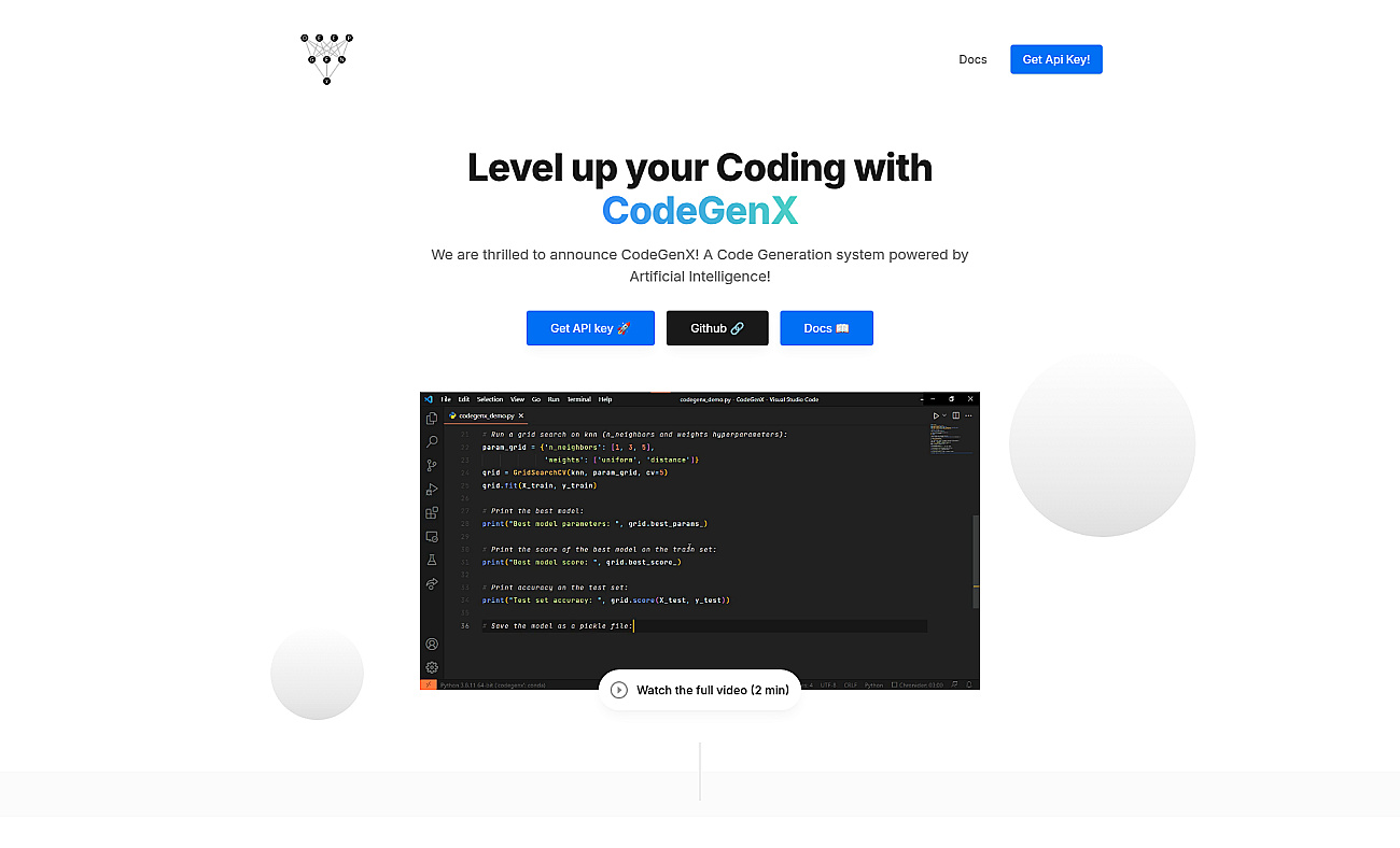 DeepGenX screenshot