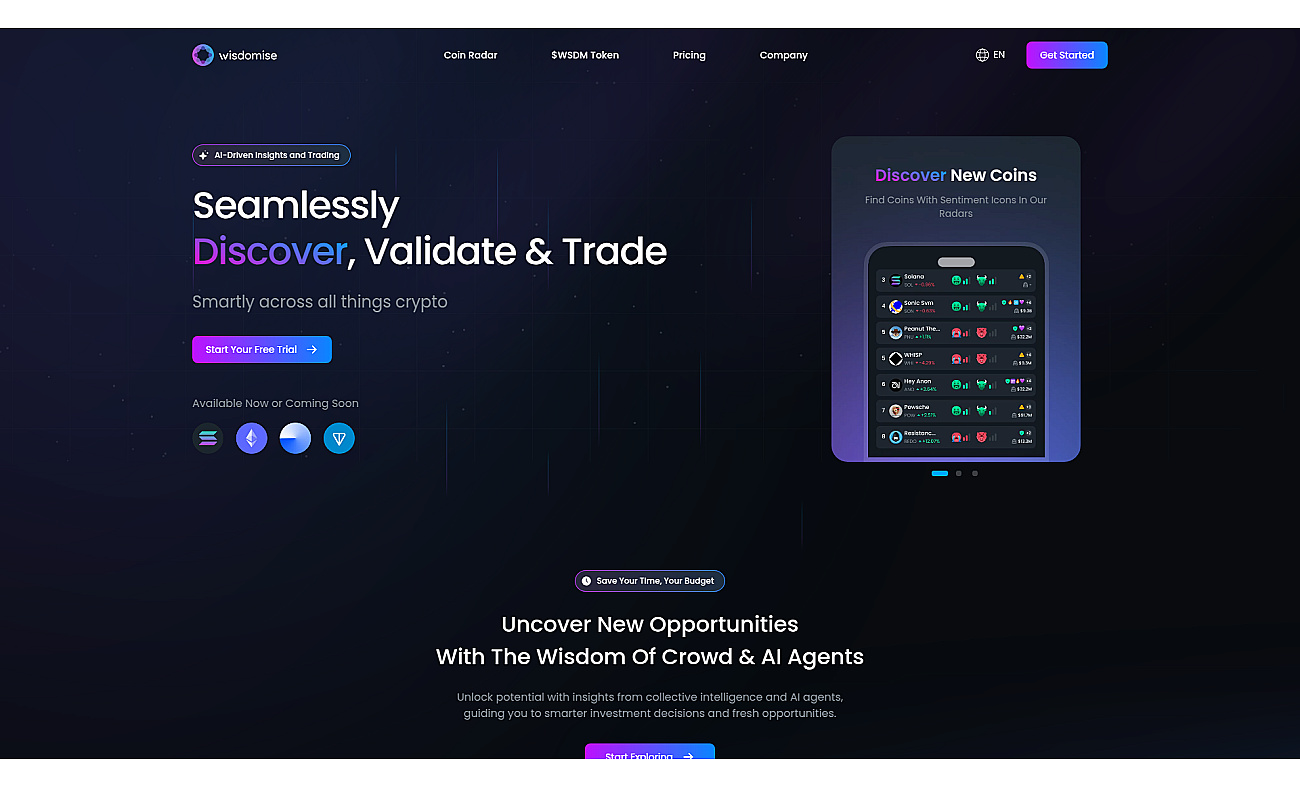 Wisdomise screenshot