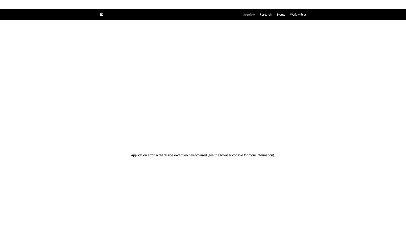 Apple Machine Learning screenshot