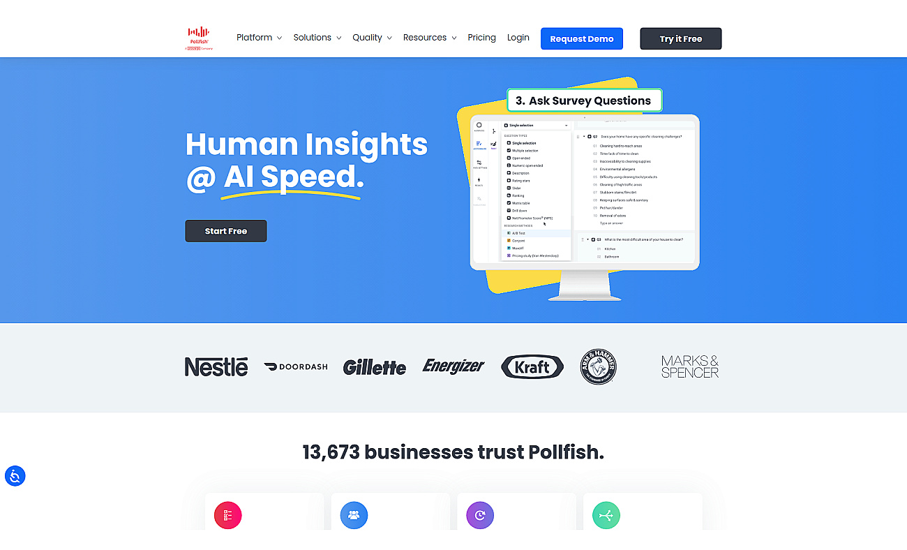 Pollfish screenshot