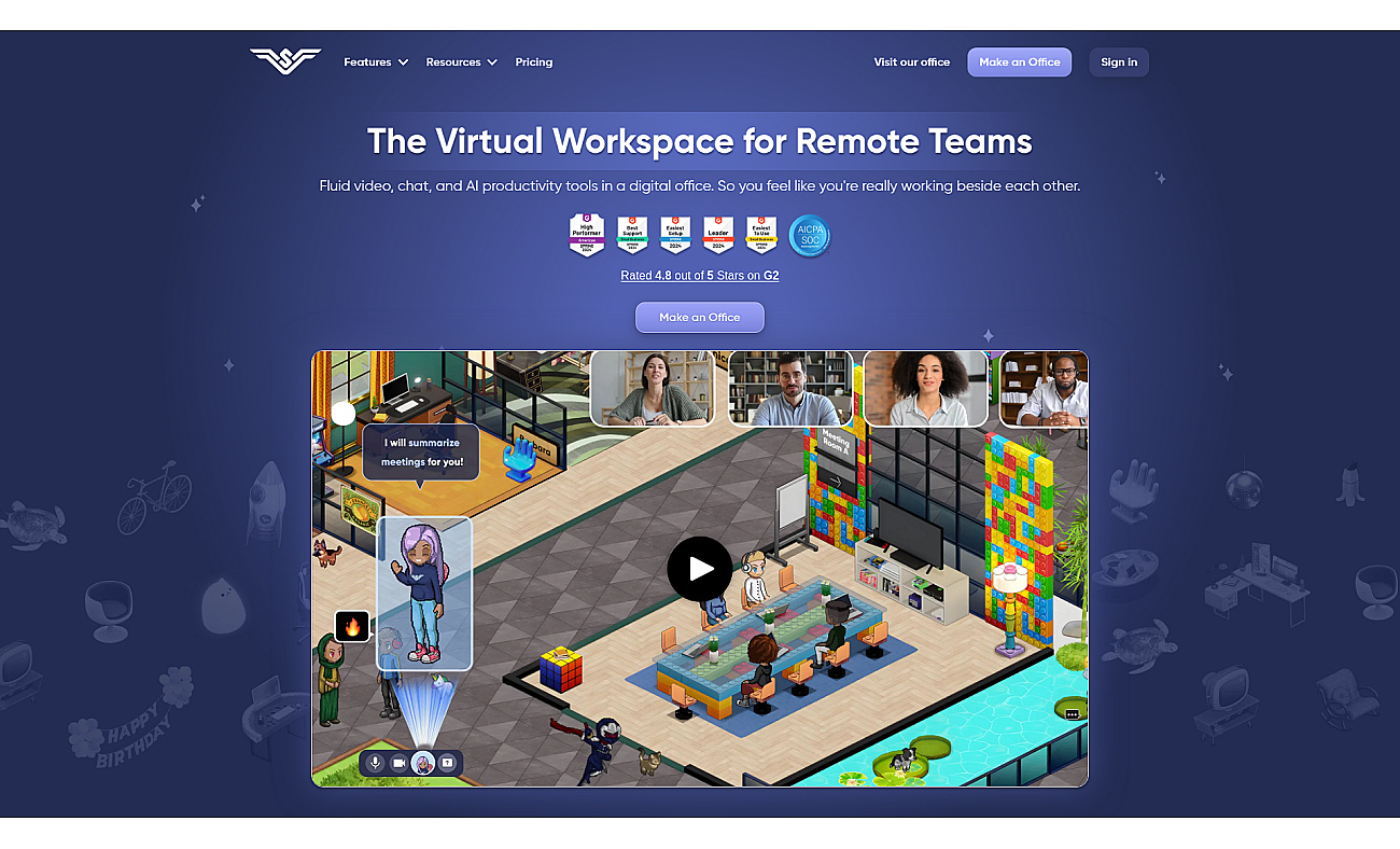 SoWork screenshot