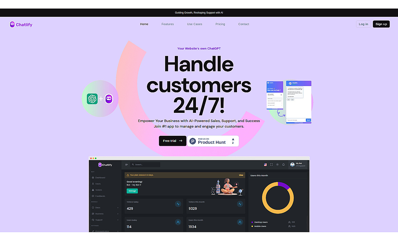 Chatlify screenshot