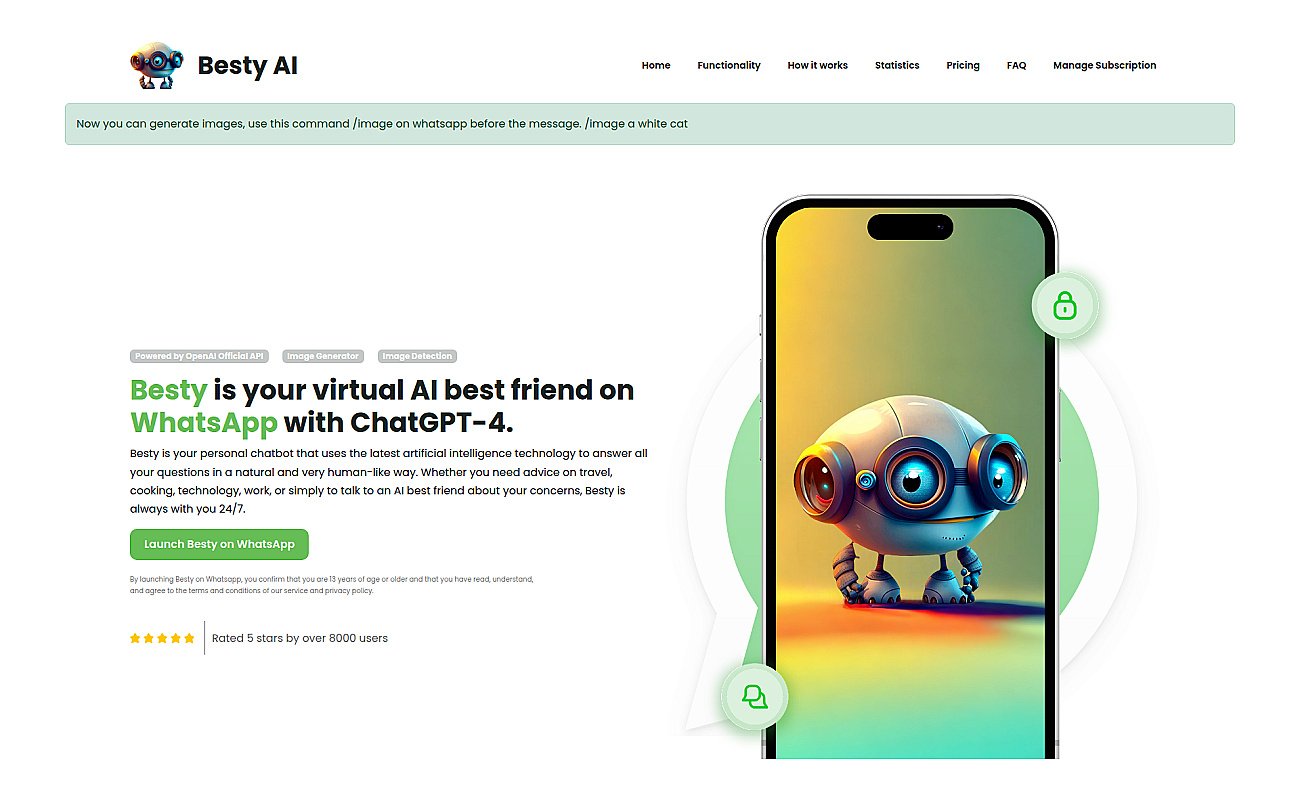 Besty AI screenshot