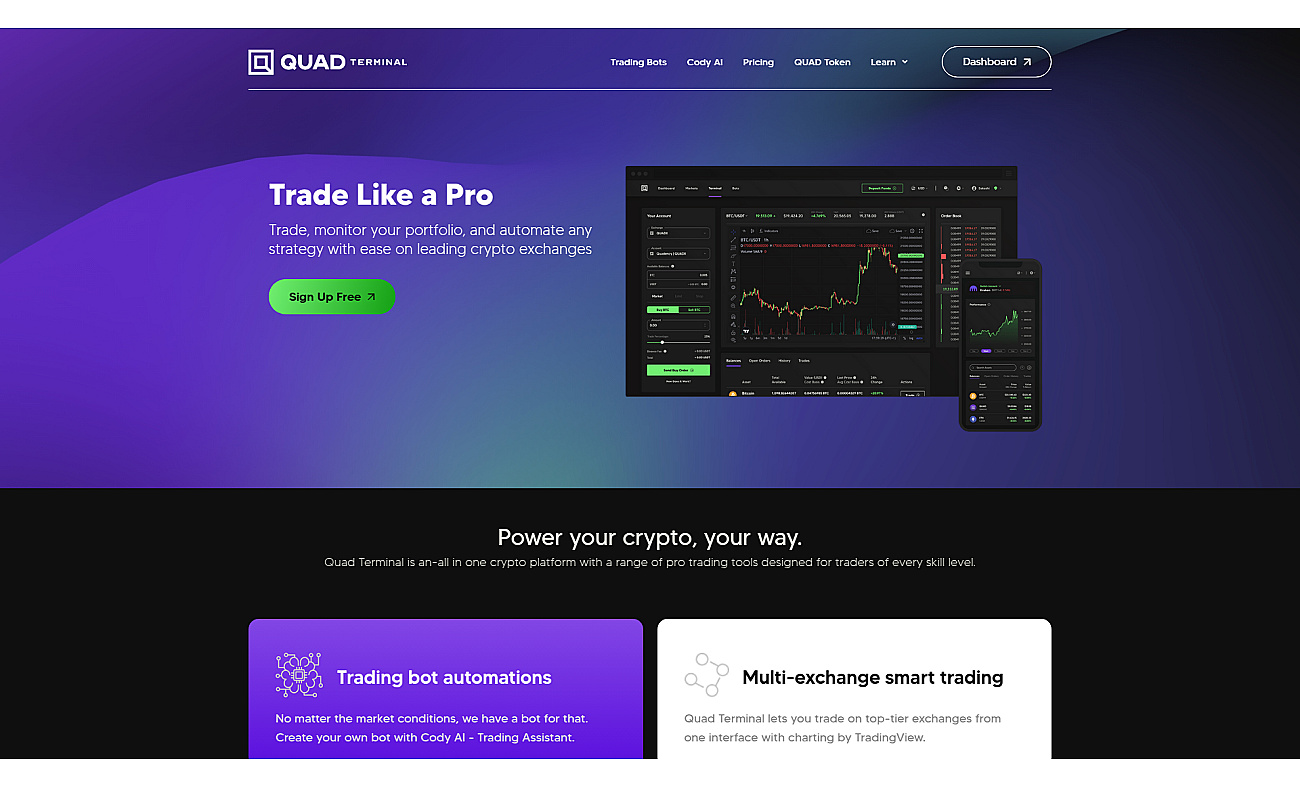 Quadency screenshot