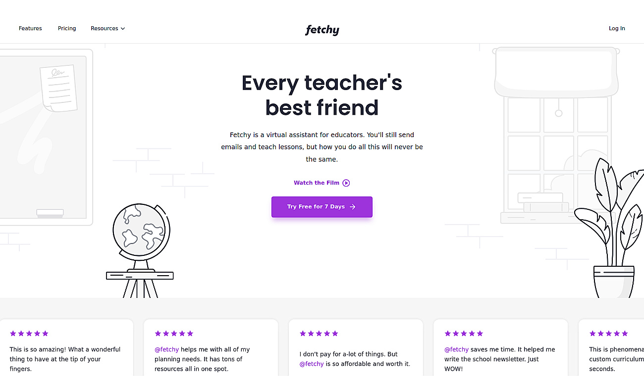Fetchy screenshot