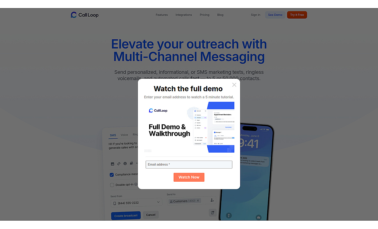 Call Loop screenshot