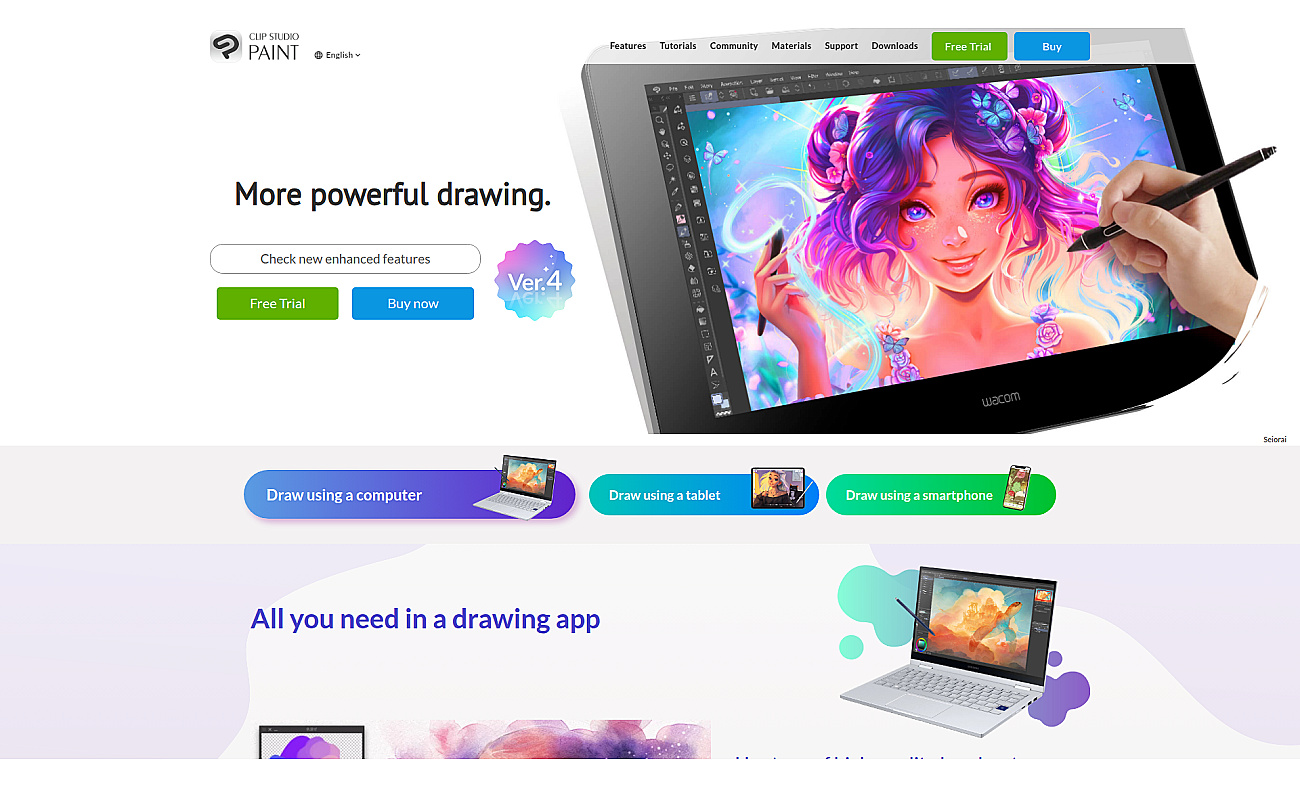 Clipstudio screenshot