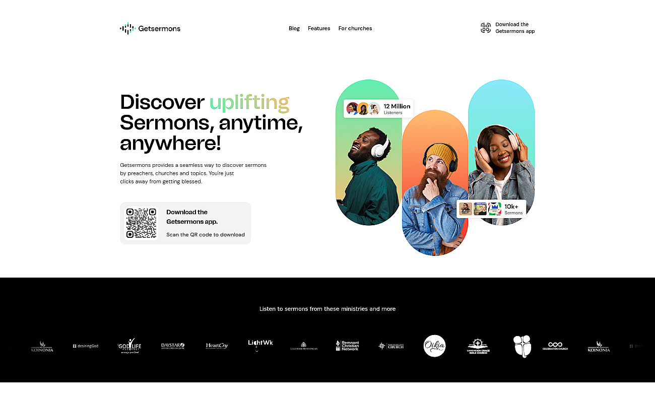 Getsermons screenshot