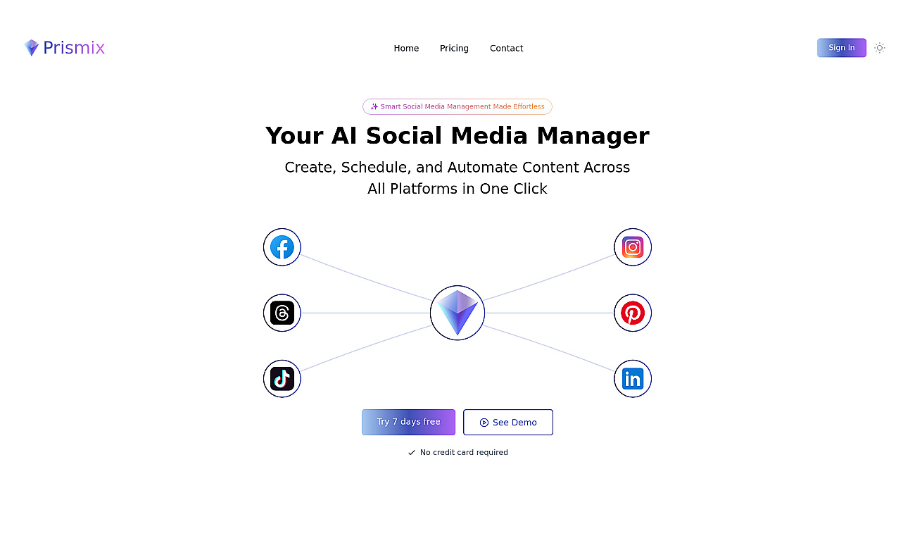 Prismix screenshot