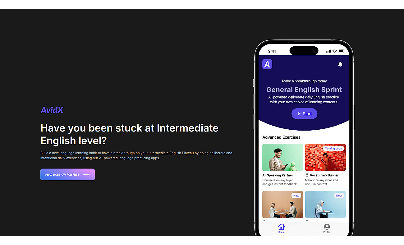 Avidx screenshot