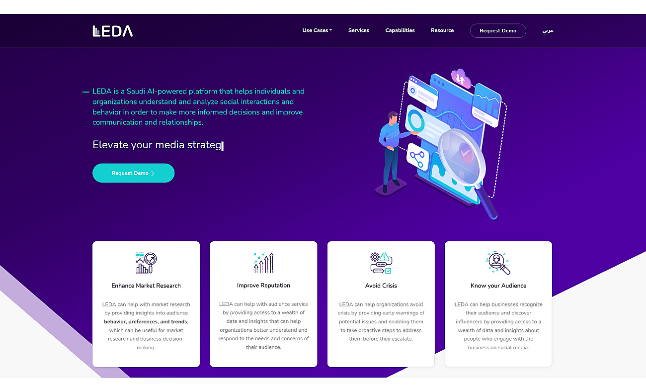 Leda AI screenshot