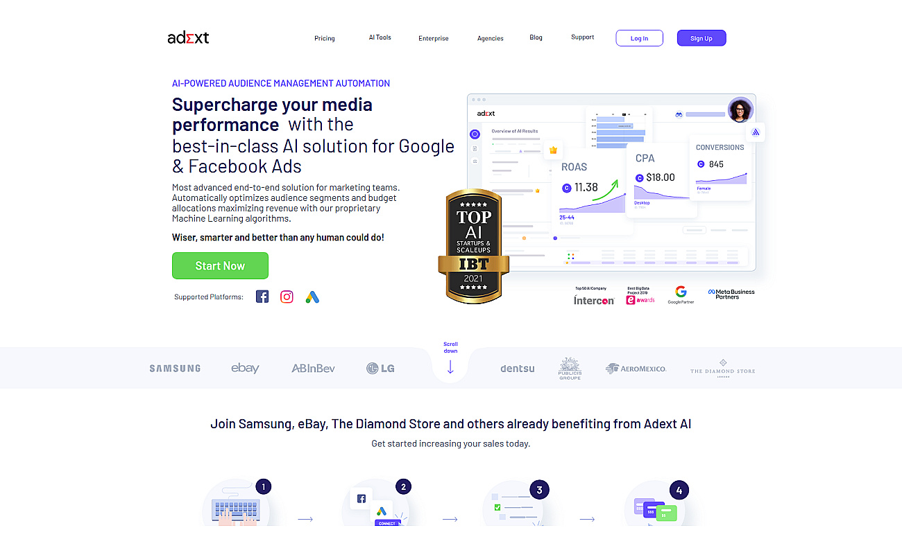 Adext screenshot