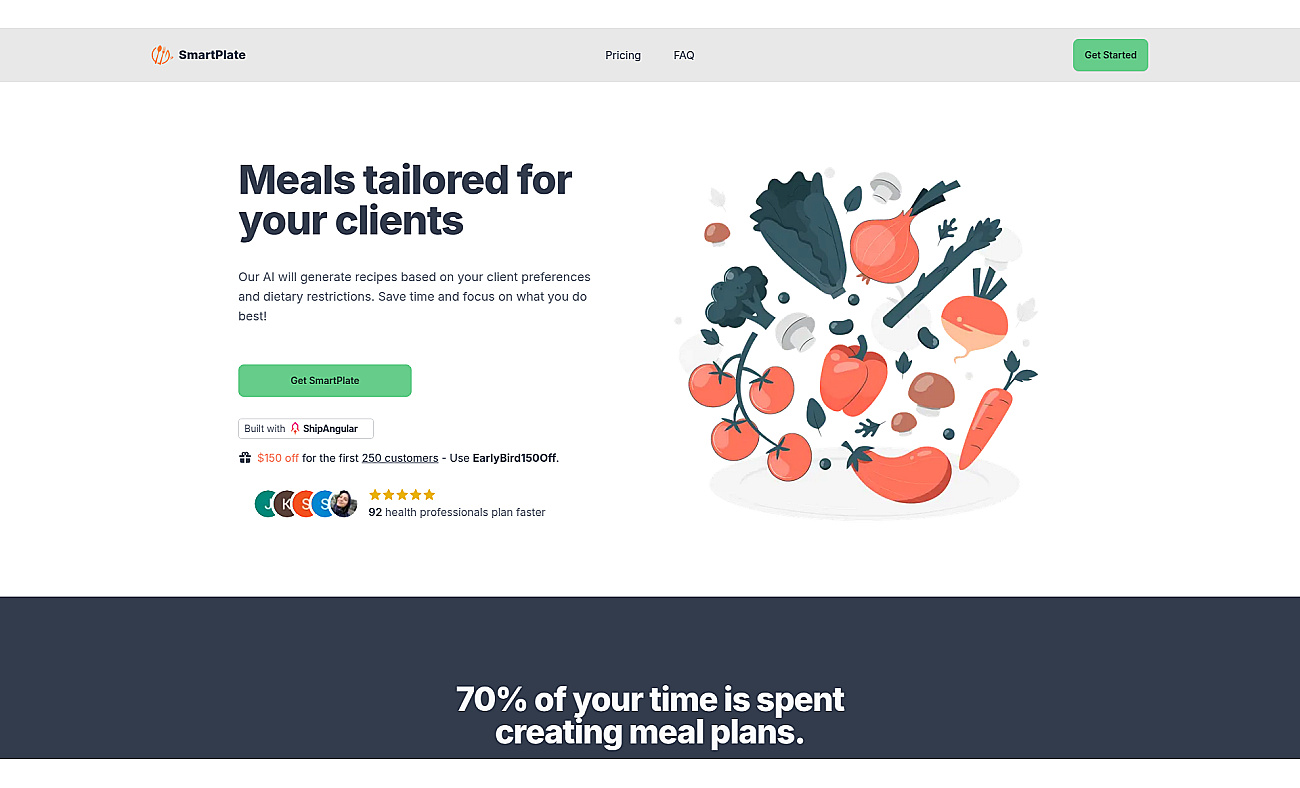 SmartPlate screenshot