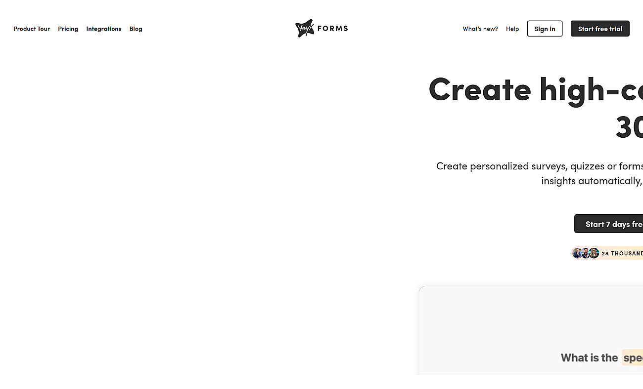 Yay! Forms screenshot