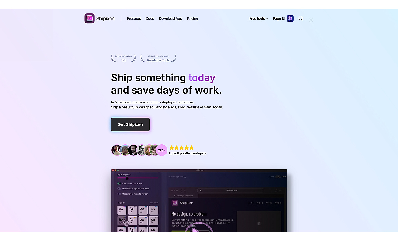 Shipixen screenshot