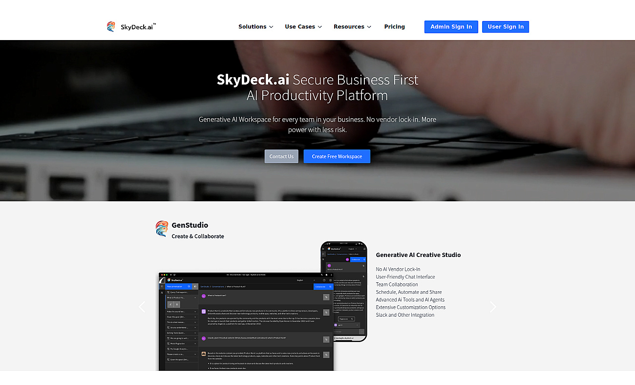 SkyDeck.ai screenshot