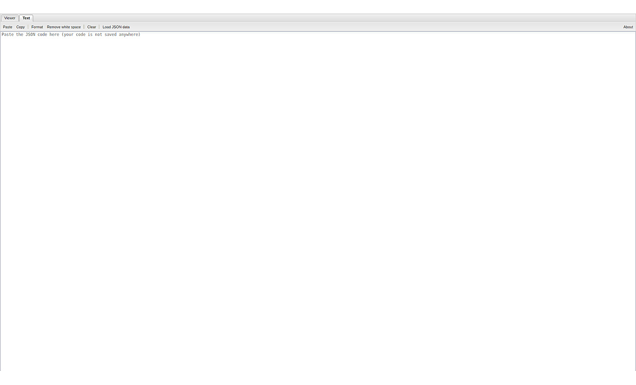 JSON Viewer screenshot
