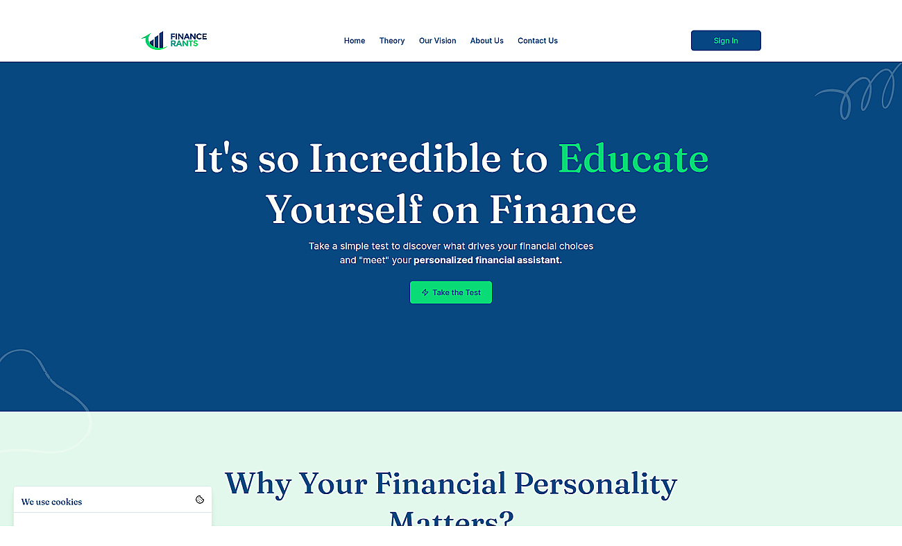 Finance Rants screenshot