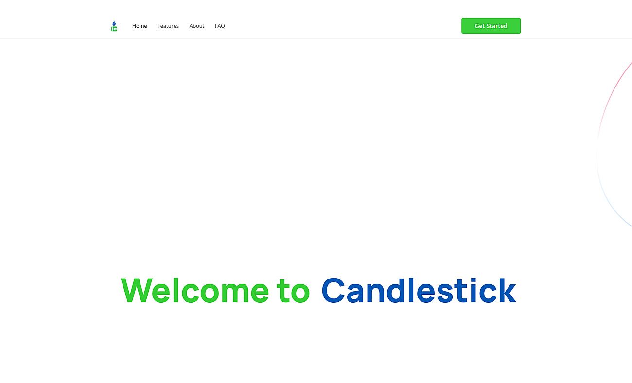 Candlestick screenshot