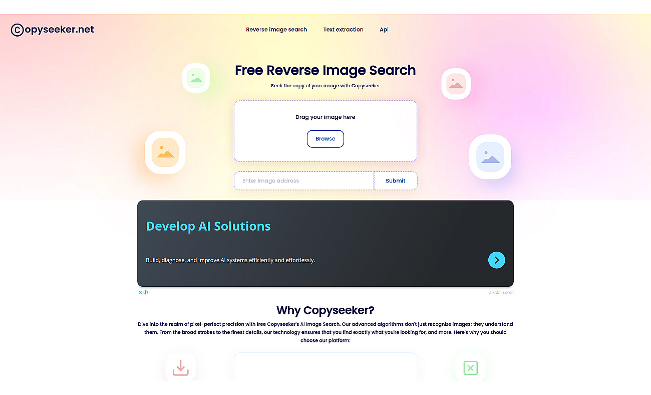 Copyseeker screenshot