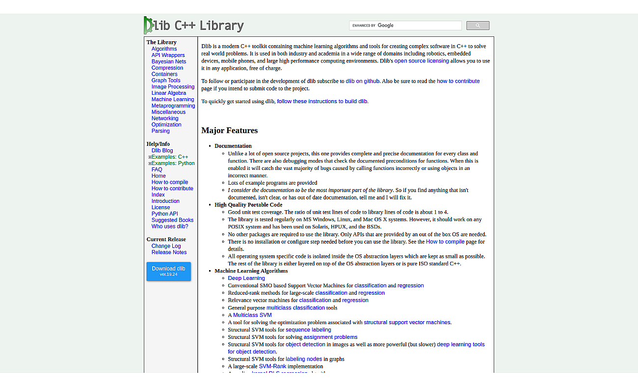 DLib screenshot