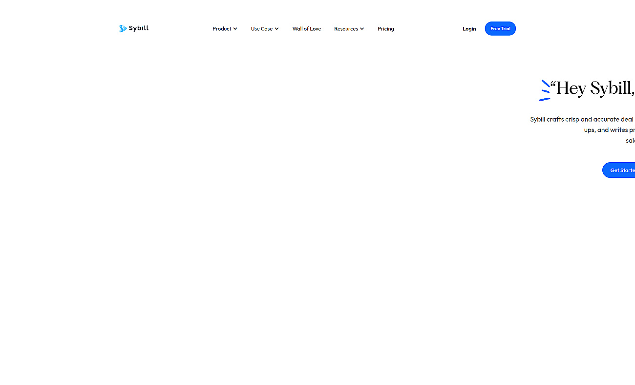 Sybill screenshot