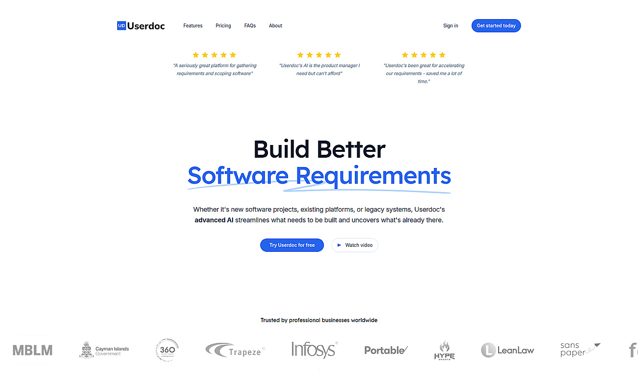 Userdoc screenshot