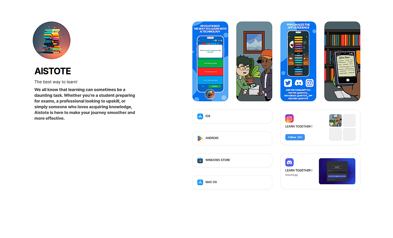 Aistote screenshot