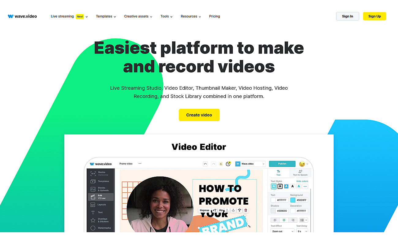 Wave.Video screenshot
