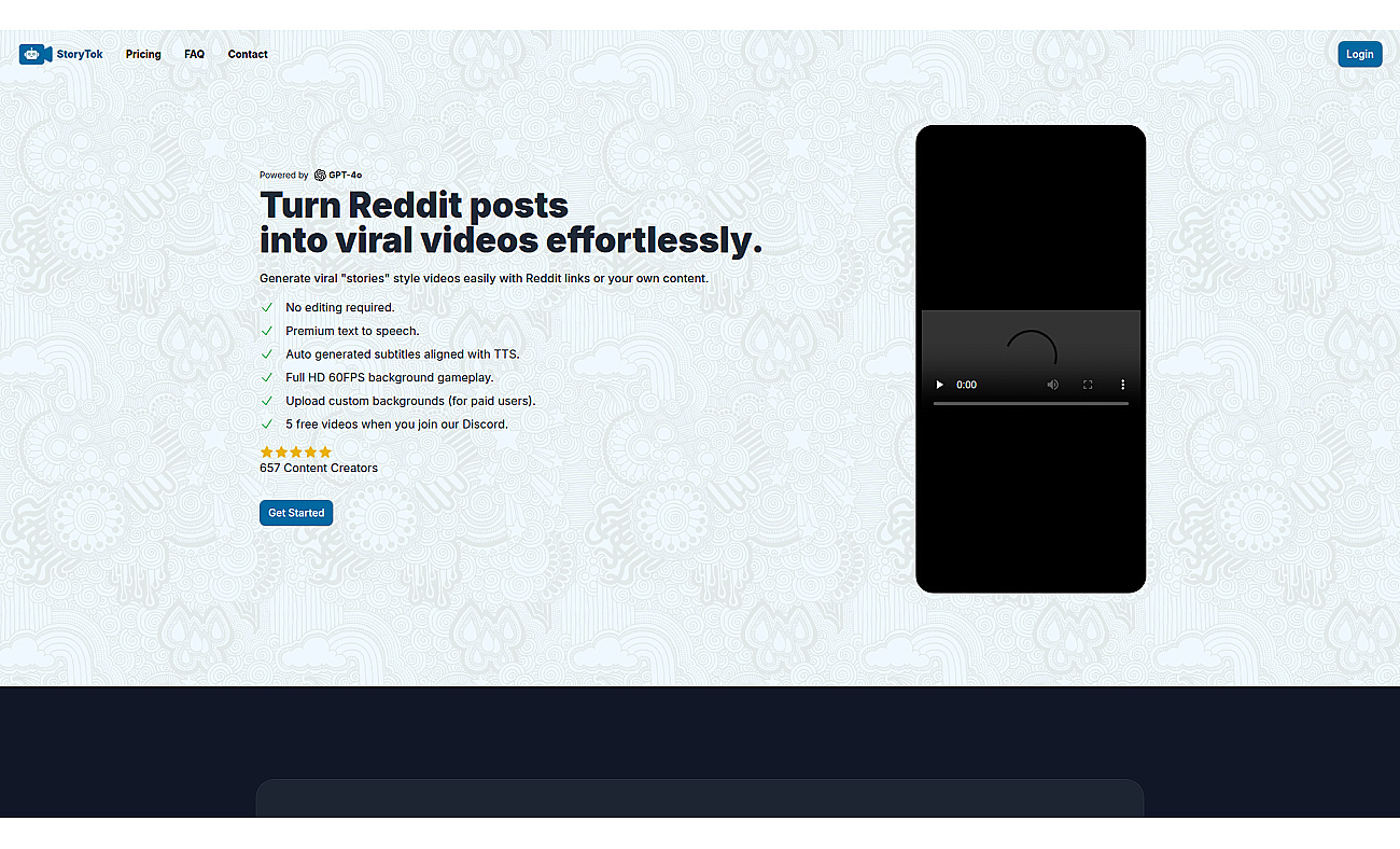 StoryTok screenshot