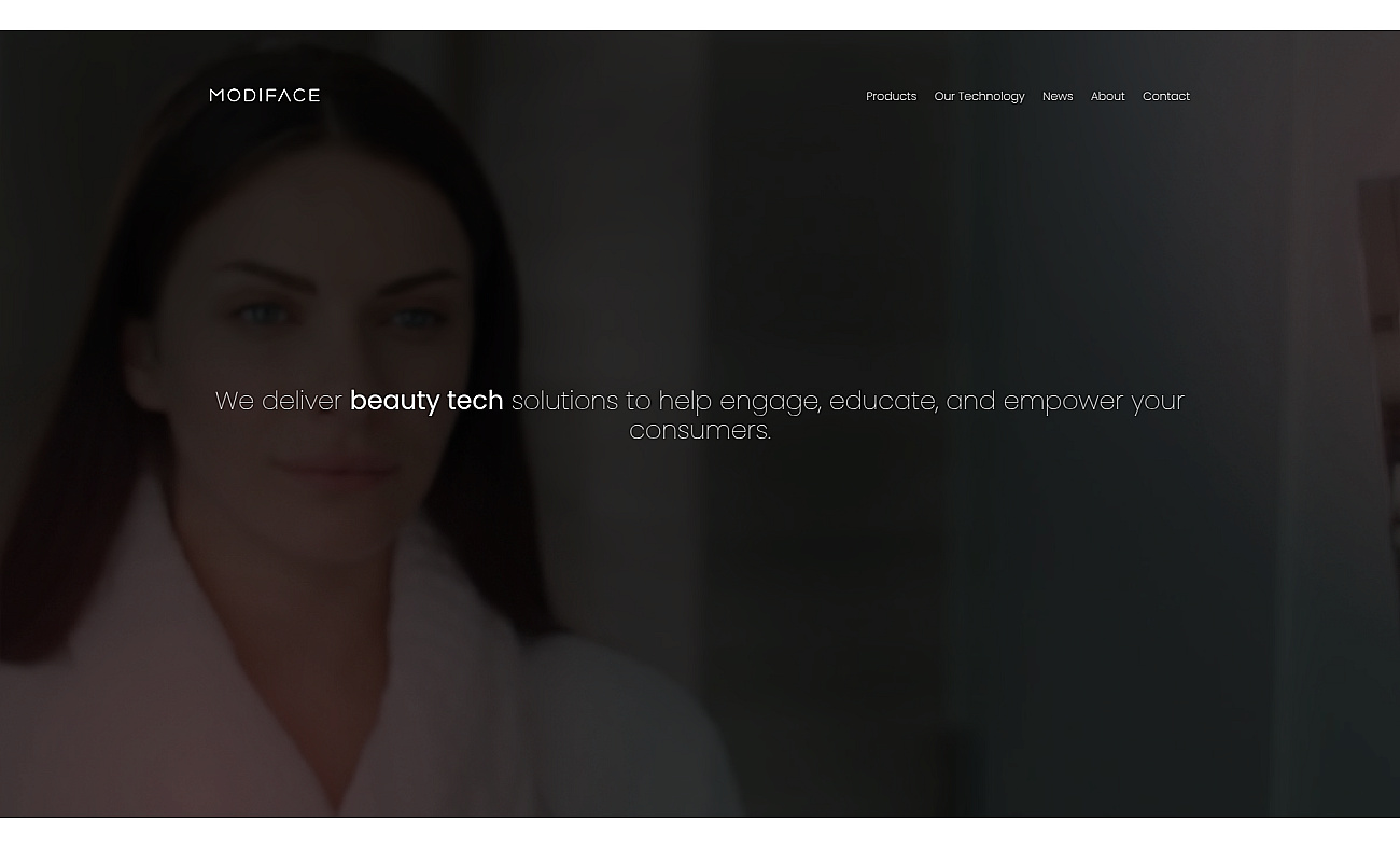 ModiFace screenshot