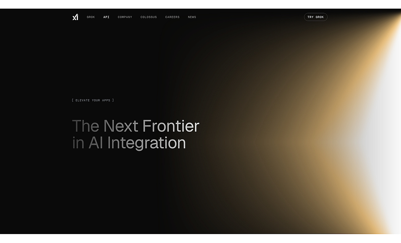 X.ai API screenshot
