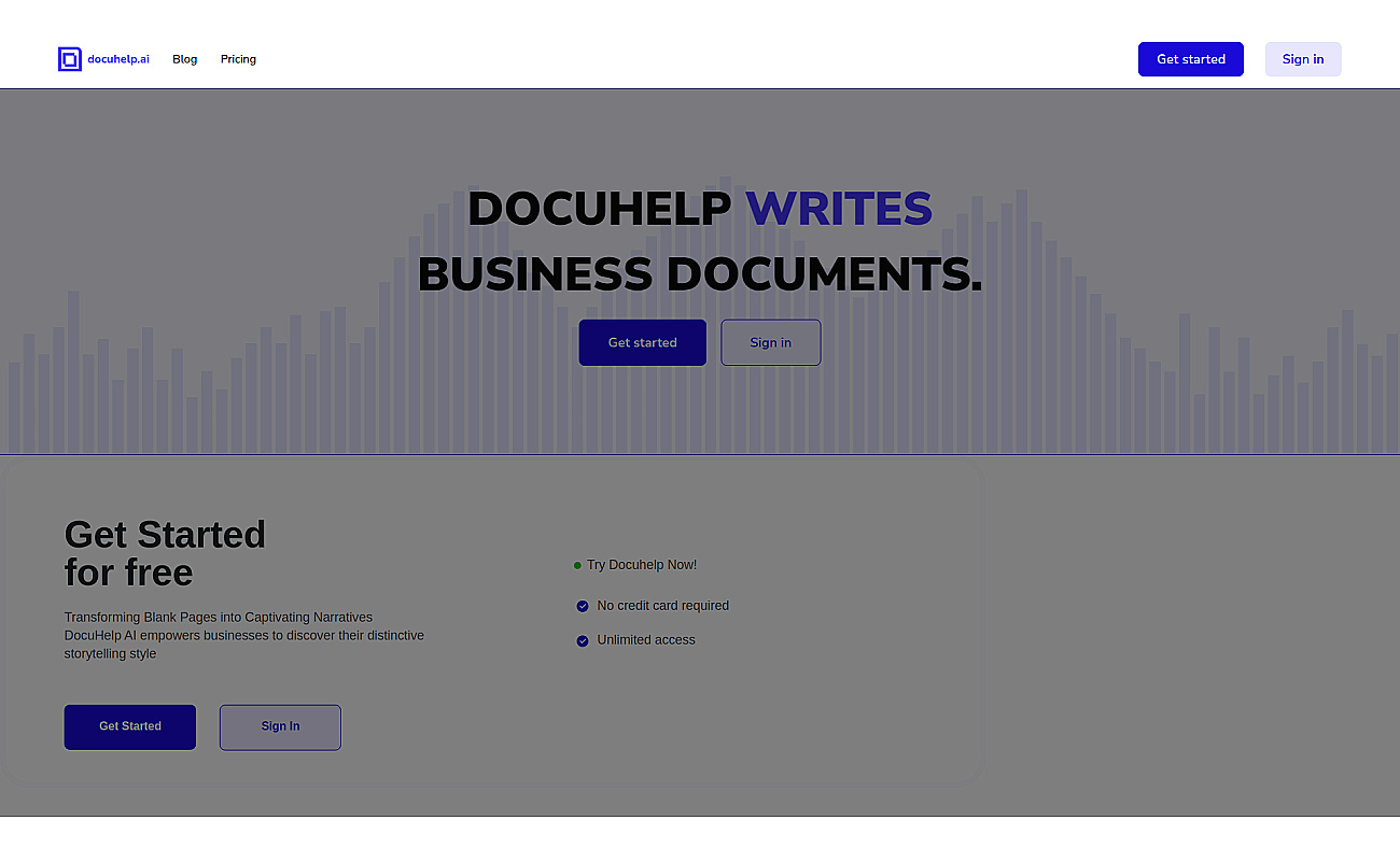 DocuHelp screenshot
