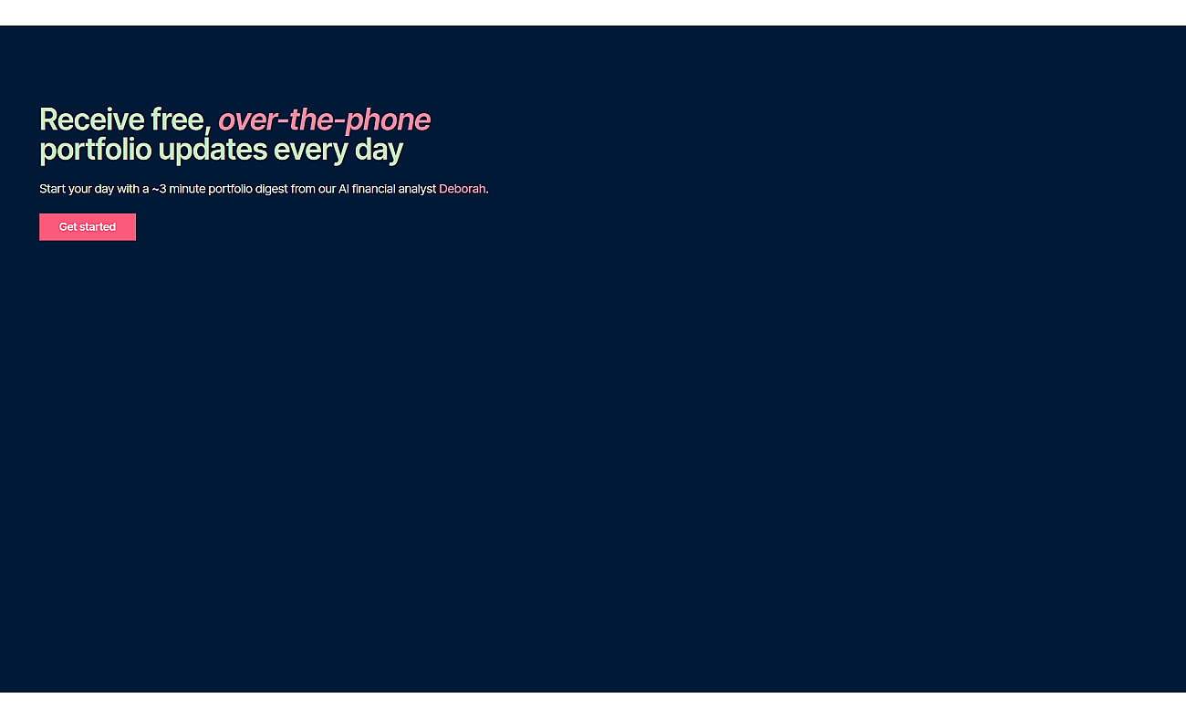 Deborah screenshot