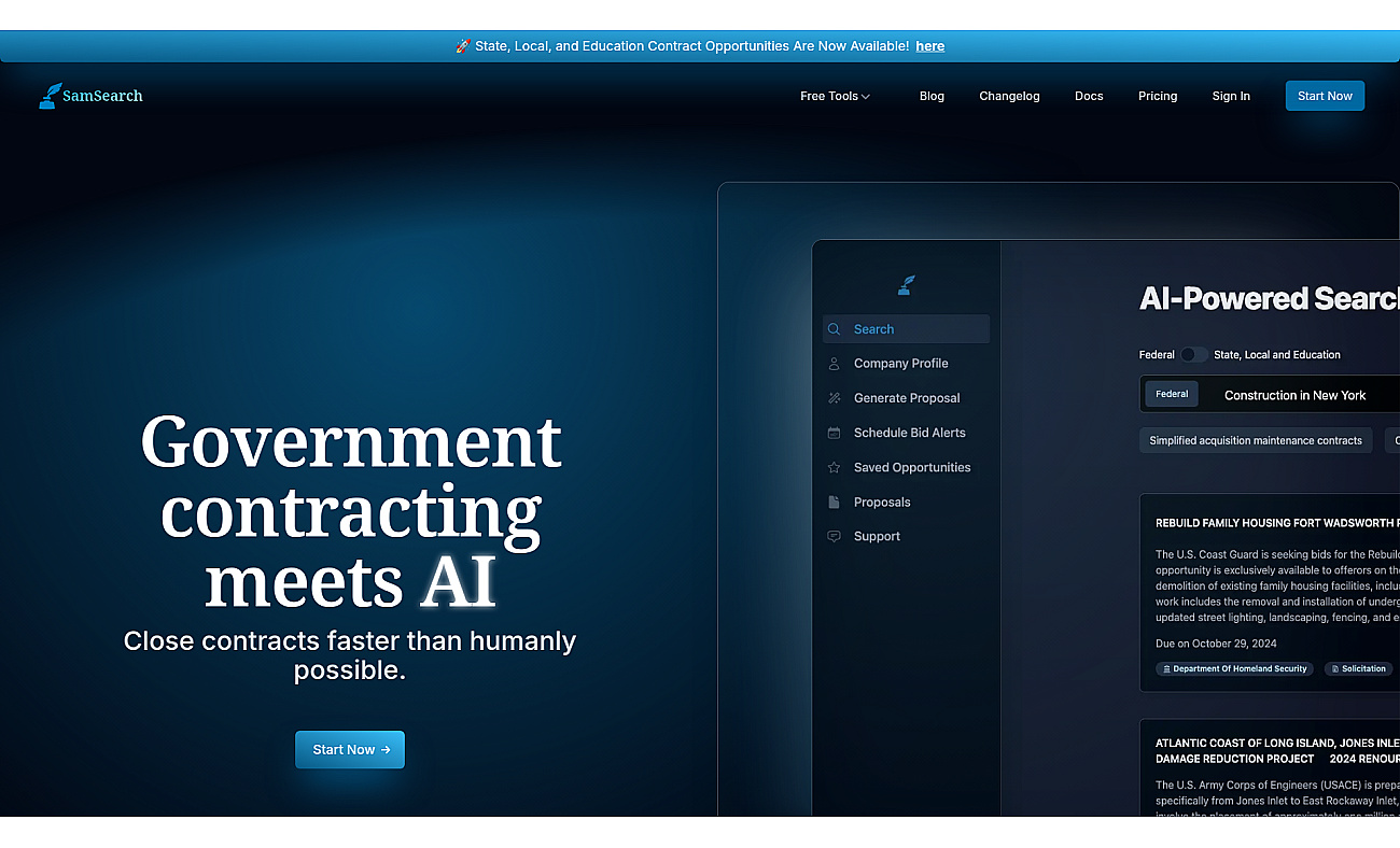samsearch screenshot