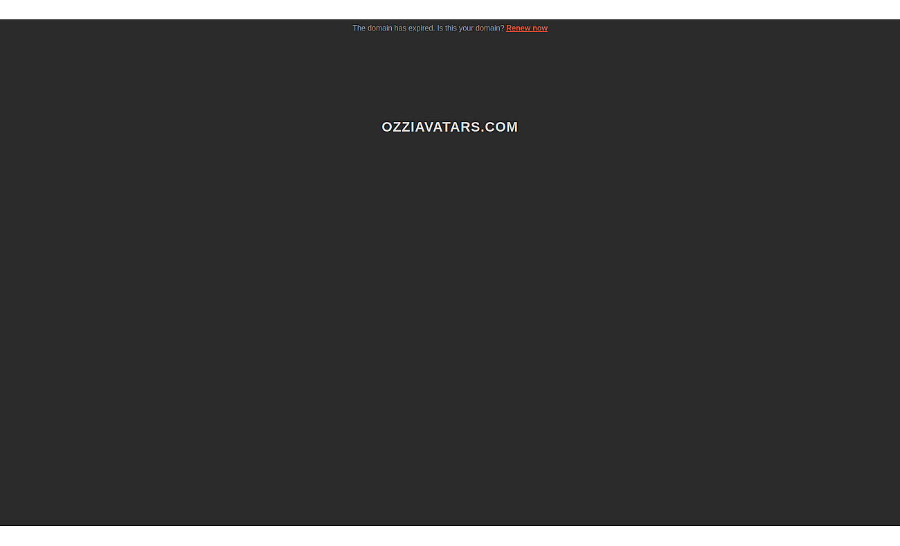 Ozziavatars screenshot
