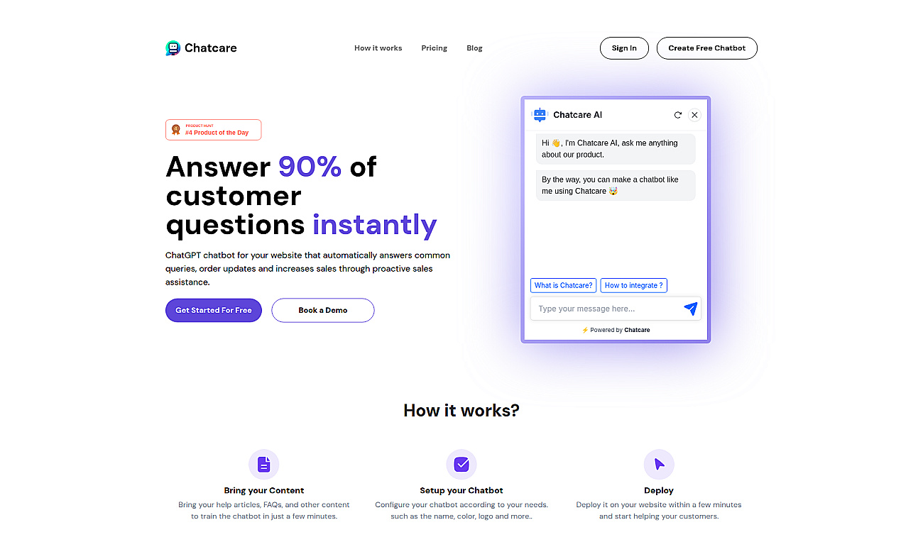 Chatcare screenshot