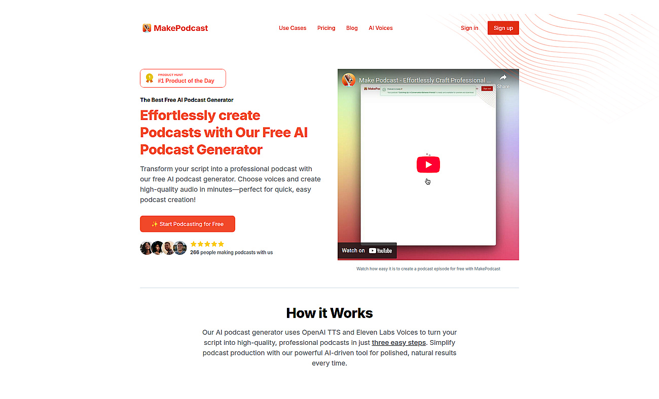 MakePodcast screenshot