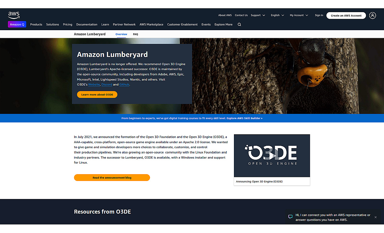 Lumberyard screenshot