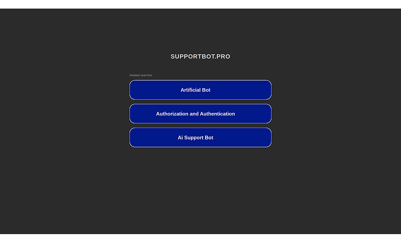 Supportbot pro screenshot