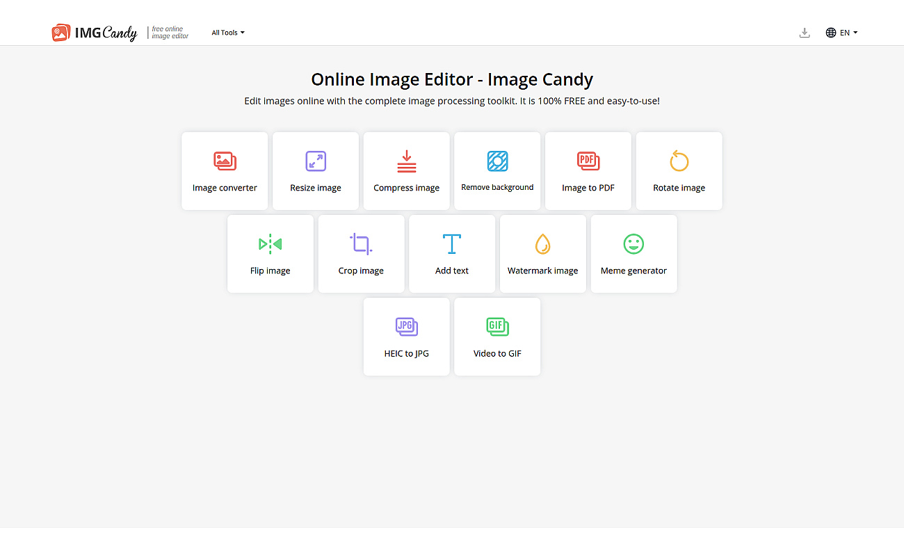 Image Candy screenshot