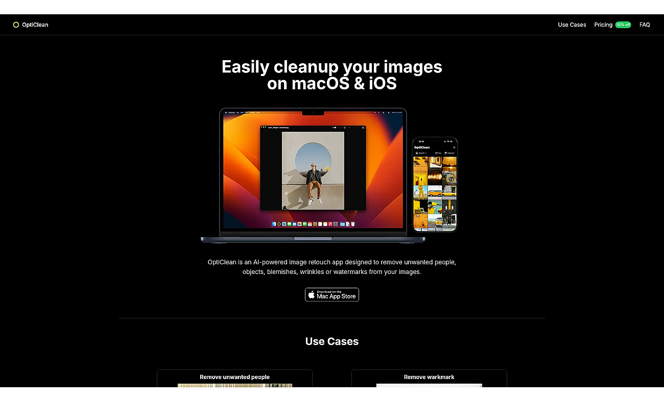 OptiClean screenshot