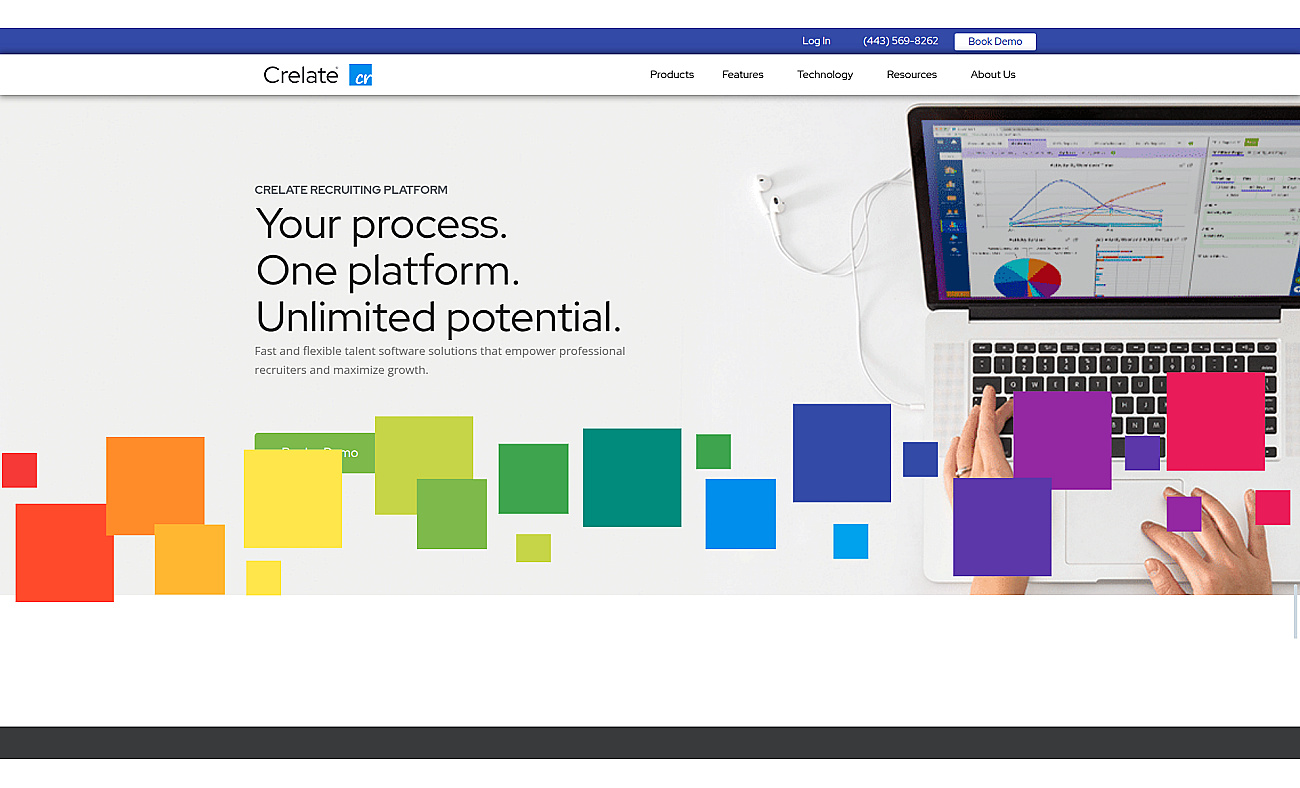 Crelate screenshot