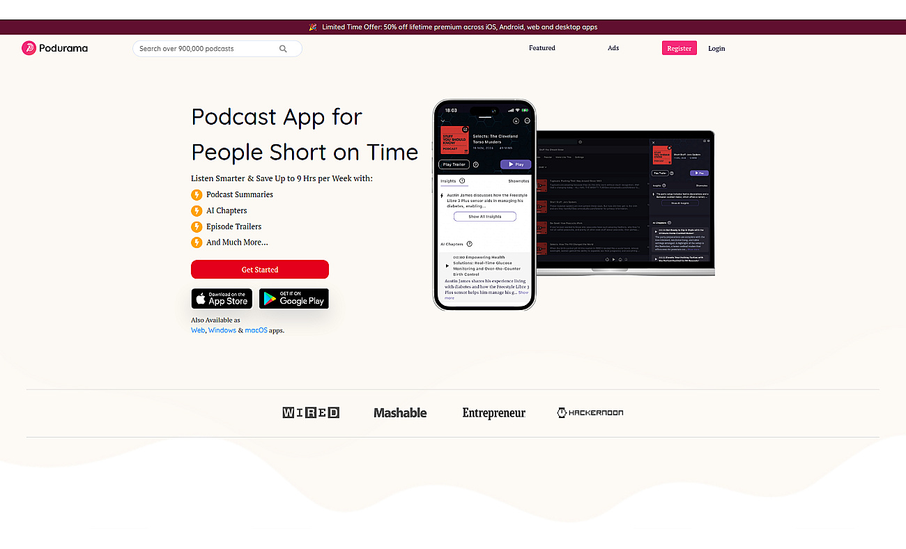 Podurama screenshot
