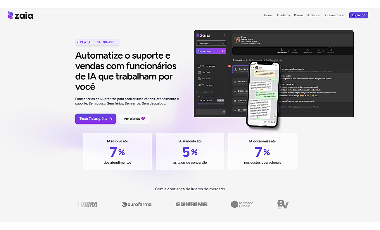Zaia.app screenshot