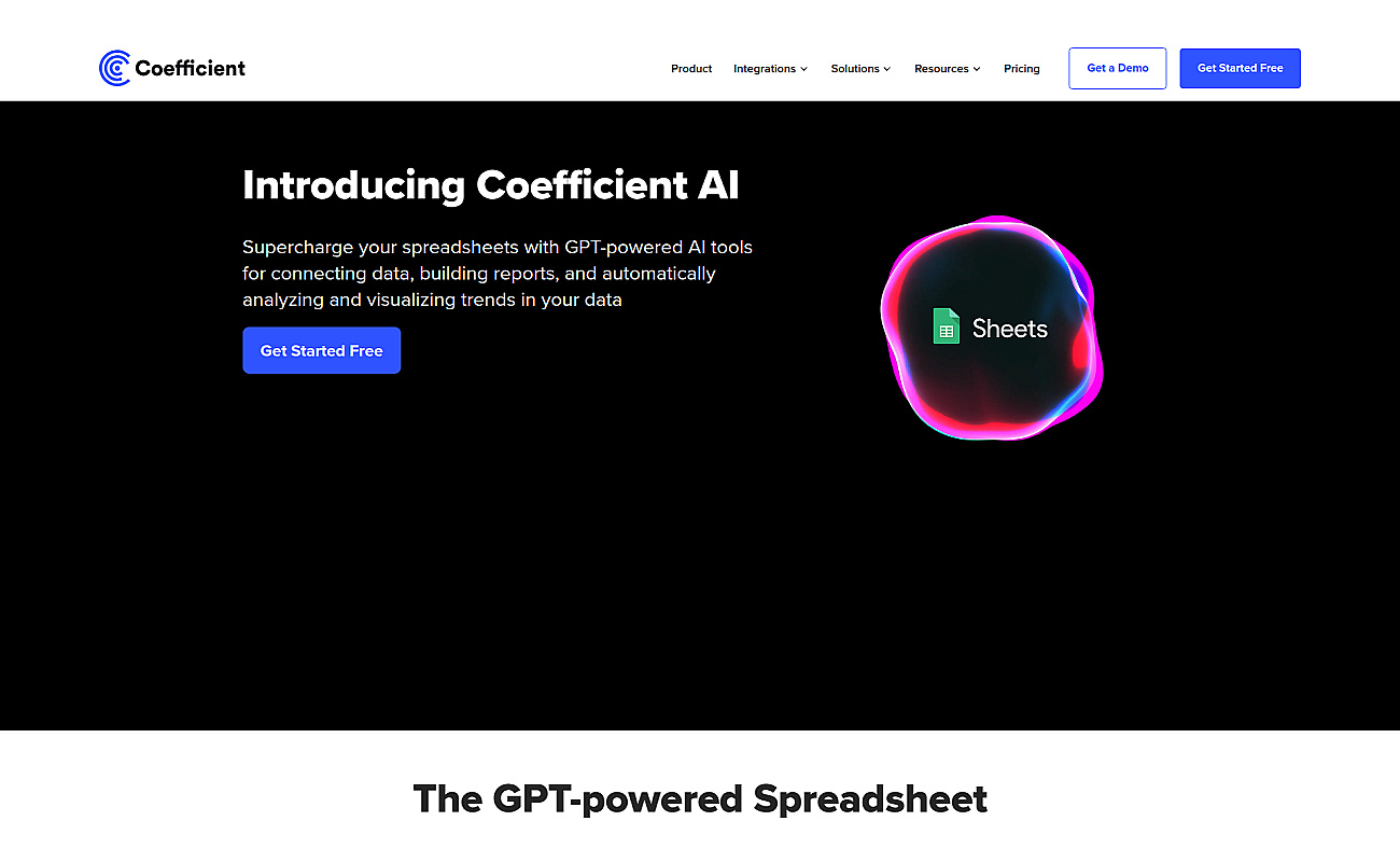 Coefficient screenshot